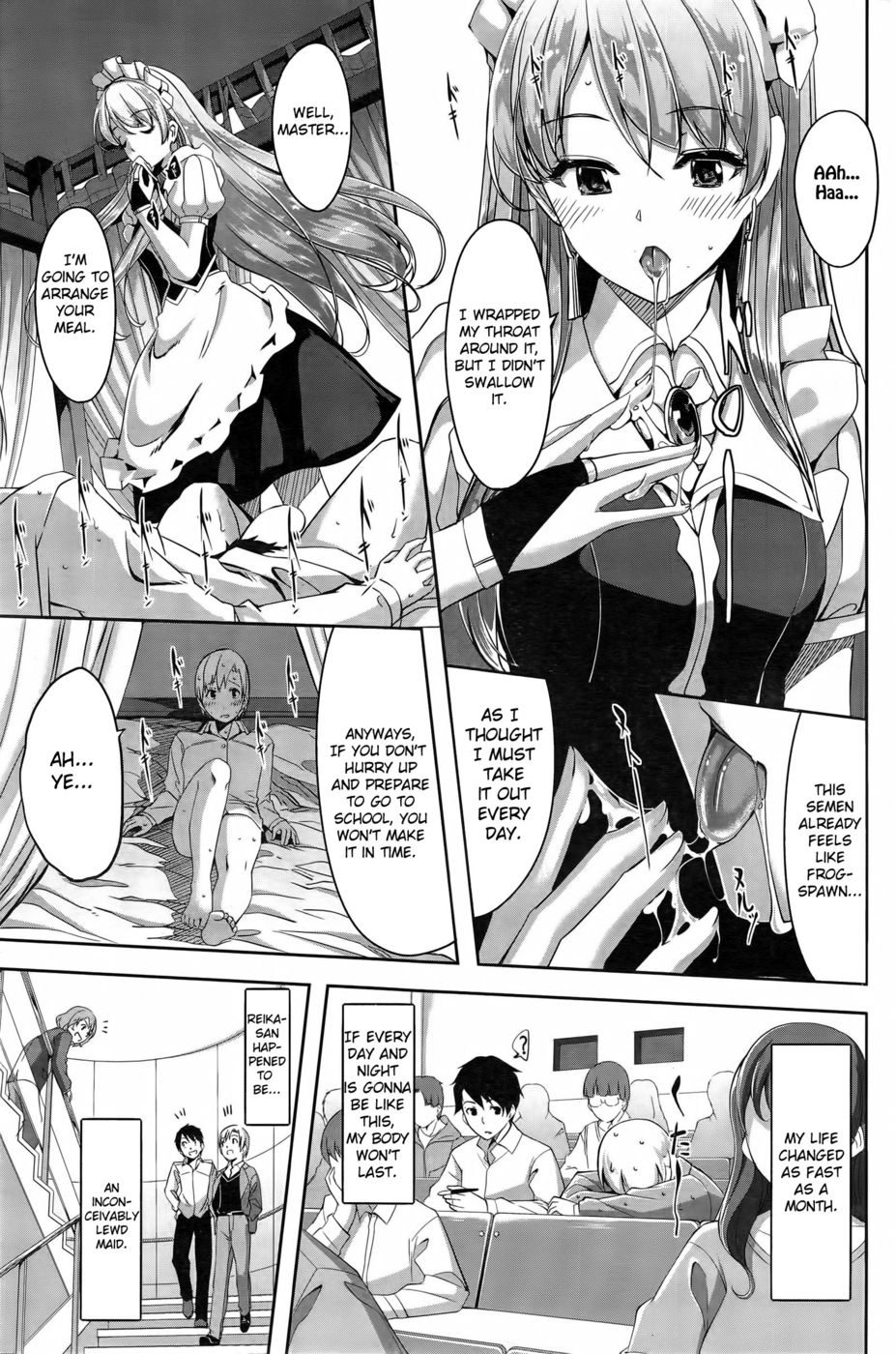 Hentai Manga Comic-Reika wa Karei na Boku no Maid-Chapter 1-2-7